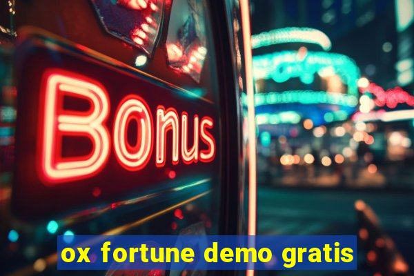 ox fortune demo gratis